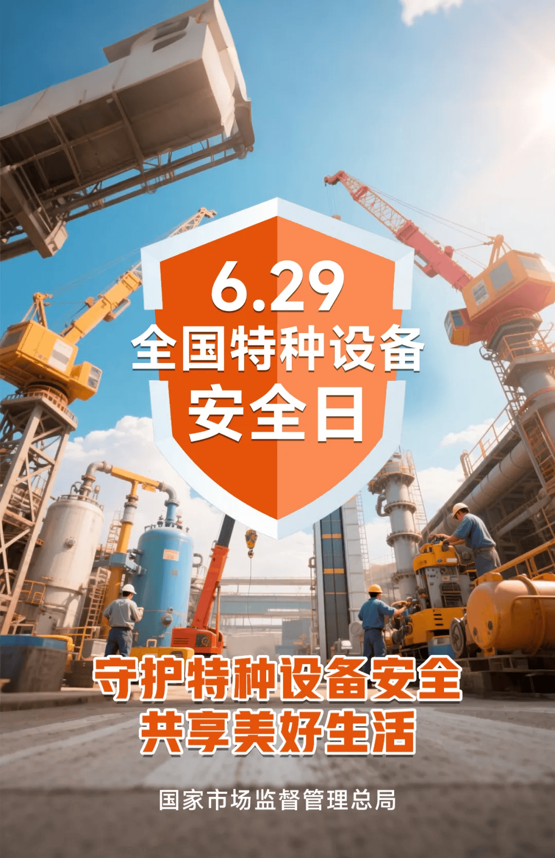 2025年“全国特种设备安全日”海报发布 守护安全，共筑防线